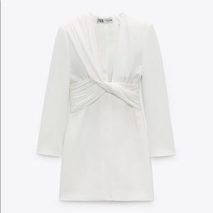 Zara White Mini Dress